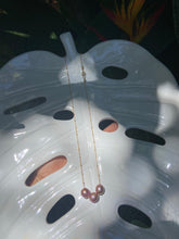 Load image into Gallery viewer, Fireball Edison pearl necklace