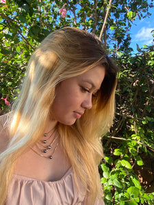 Herringbone Tahitian Pearl Necklace