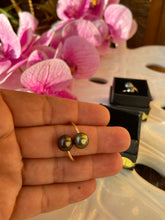 Load image into Gallery viewer, Tahitian pearl bypass rings