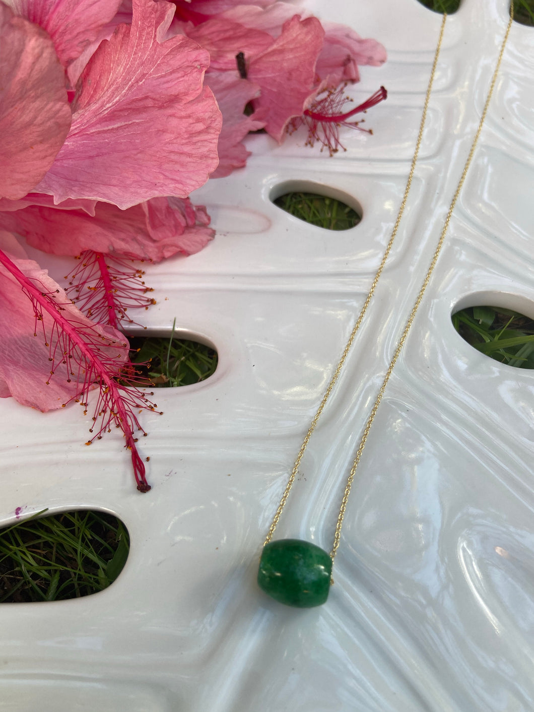 Jade necklace